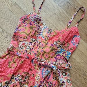 J Crew Button Front Sundress